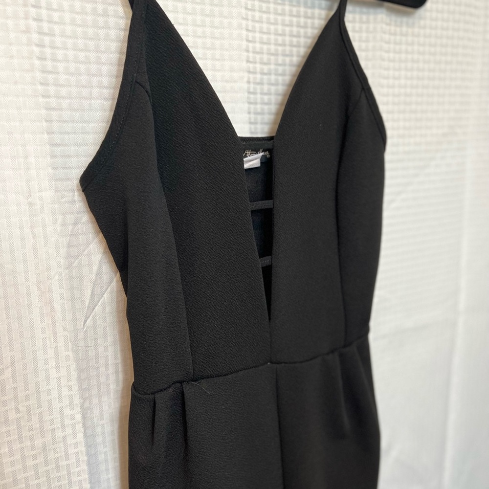 Tapered Black Jumpsuit